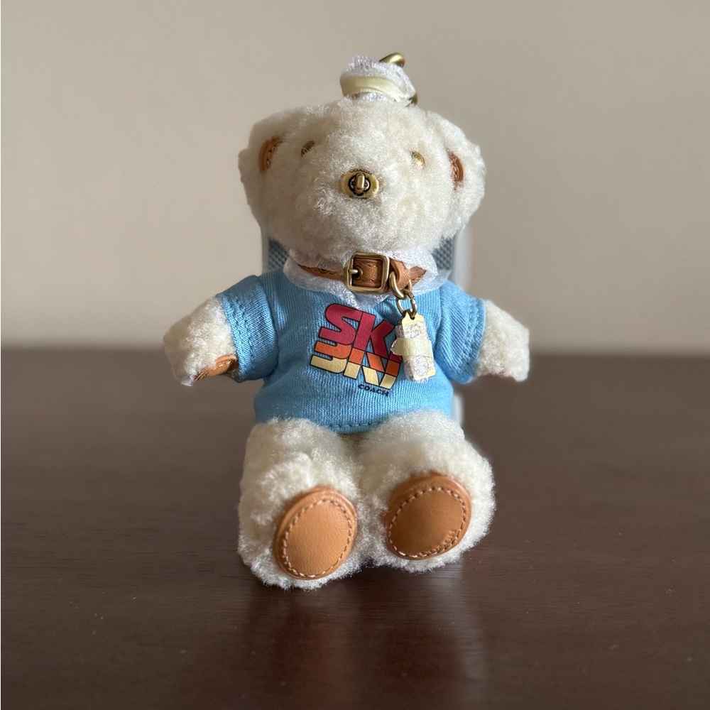 Coach Ski Shearling Bear Bag Charm